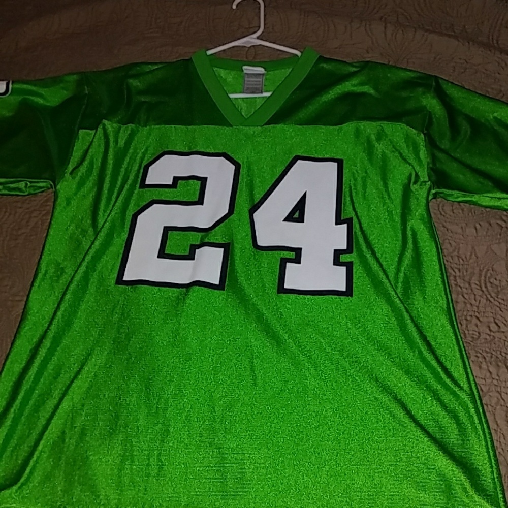 RARE Seattle Seahawks- Marshawn Lynch Lime jersey